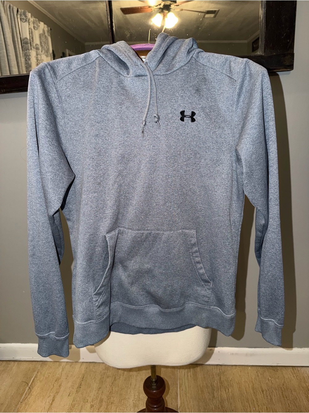 Under Armour Gray Hoodie with Front Pocket